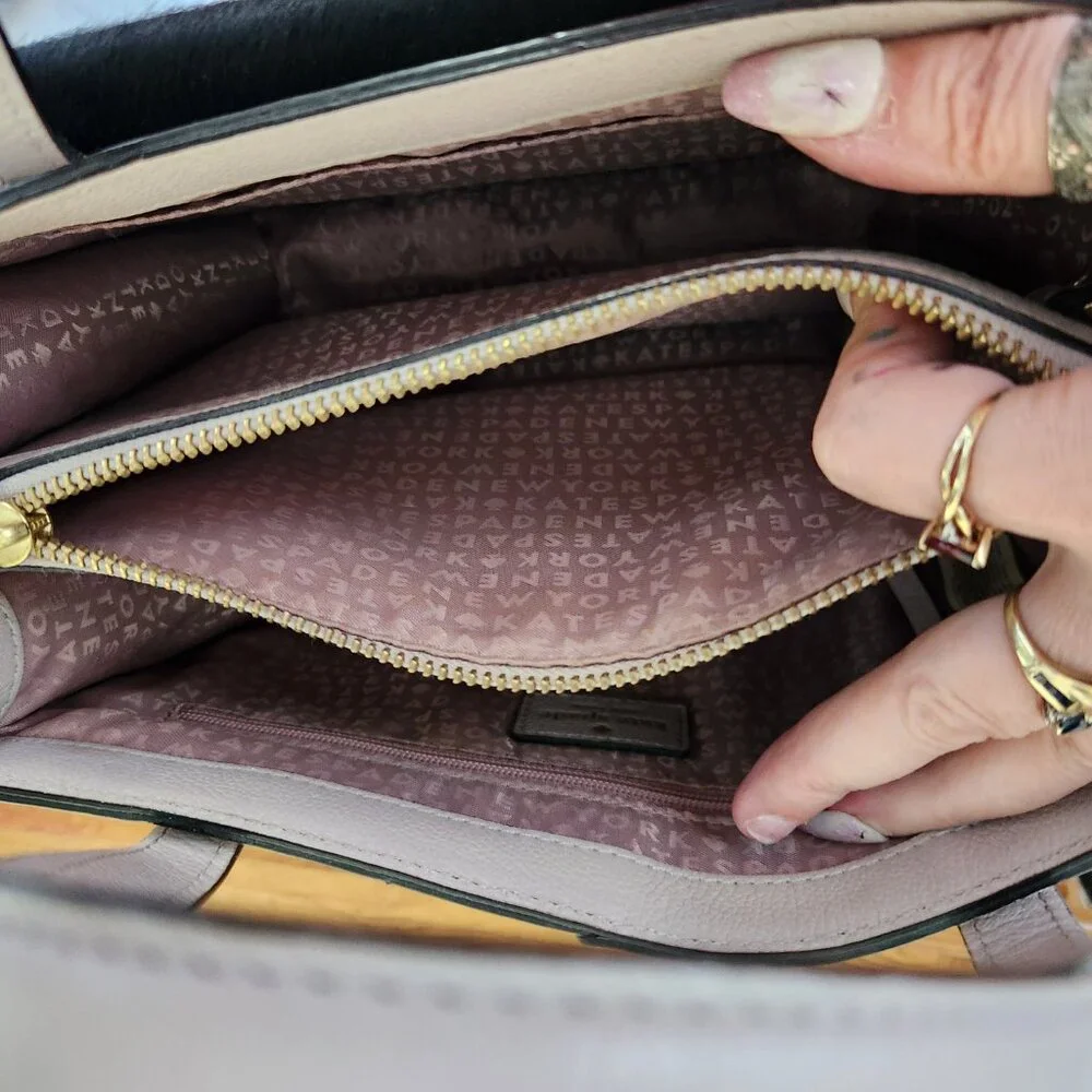 Kate Spade NY Unique Zarinah Hyde Leather Crossbody Bag